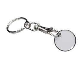 Keyring with shopping coin