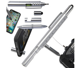 Stylo multi-fonction 8en1 York