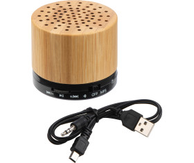 Haut-parleur bluetooth, bambus Fleedwood